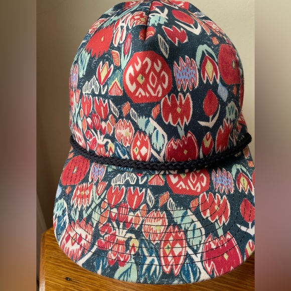 Brixton Colorful Abstract Snap Back Hat Cap - Picture 6 of 11